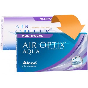 Alcon Air Optix Aqua Multifocal 1x3