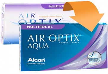 Alcon Air Optix Aqua Multifocal 1x6