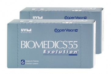 CooperVision Biomedics 55 Evolution 2 x 6