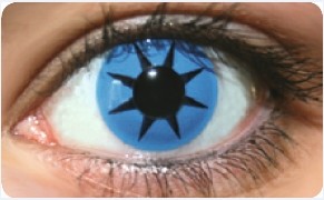 Funky Lens Blue Star