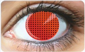 Funky Lens Red Screen