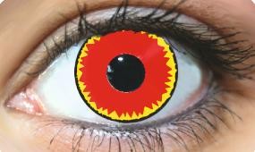 Funky Lens Red Vampire