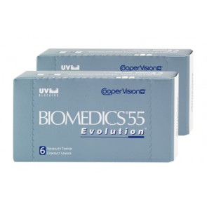 CooperVision Biomedics 55 Evolution 2 x 6