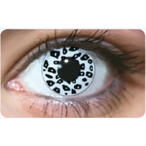 Funky Lens Leopard White